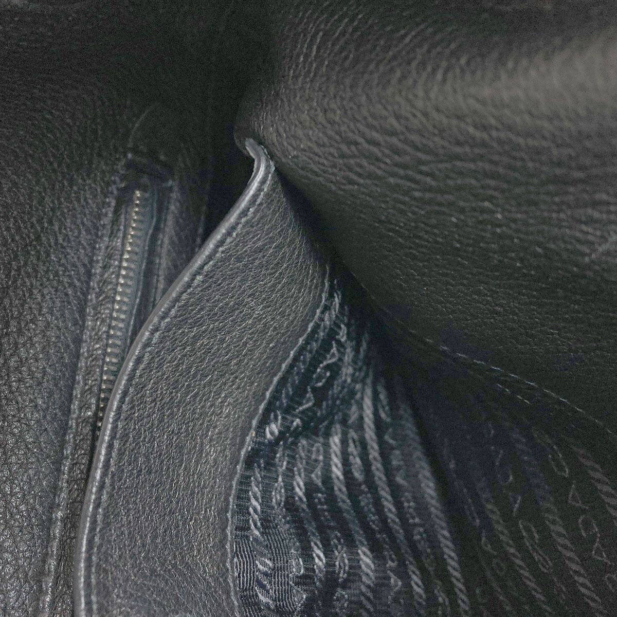 Prada Hobo Shoulder Bag Calf — view 9