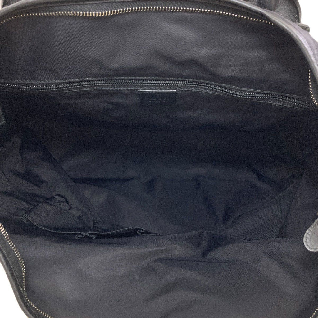 Gucci Logo Motif Boston Bag Canvas — view 5