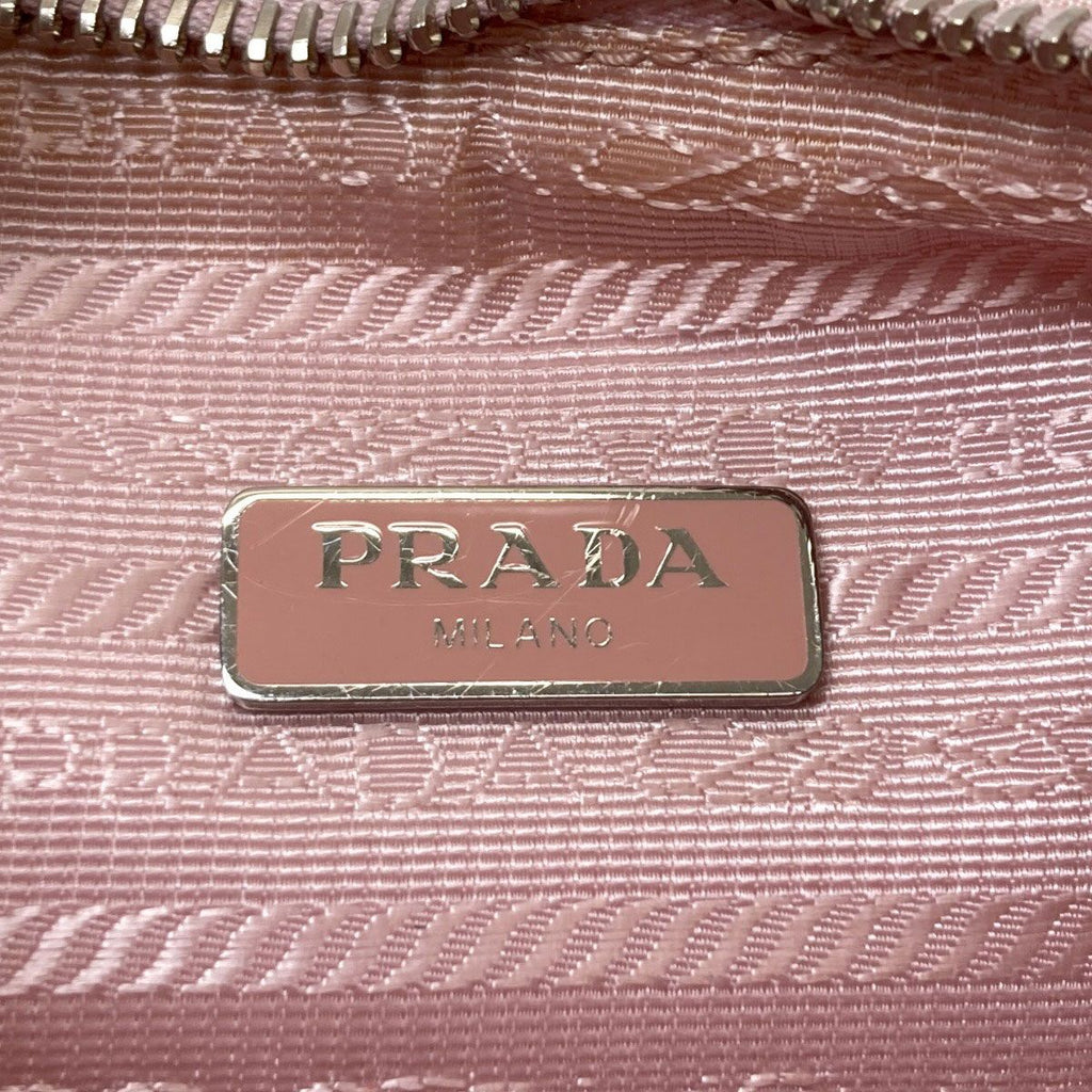 Prada Logo 2-Way Shoulder Bag Nylon — view 6