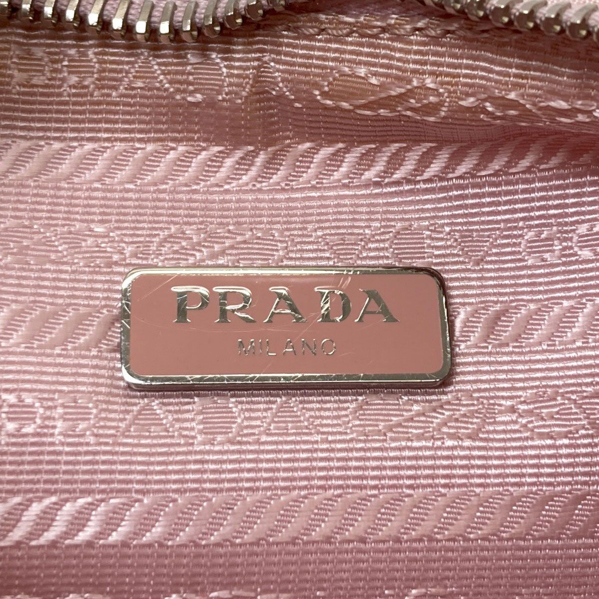 Prada Logo 2-Way Shoulder Bag Nylon — view 6