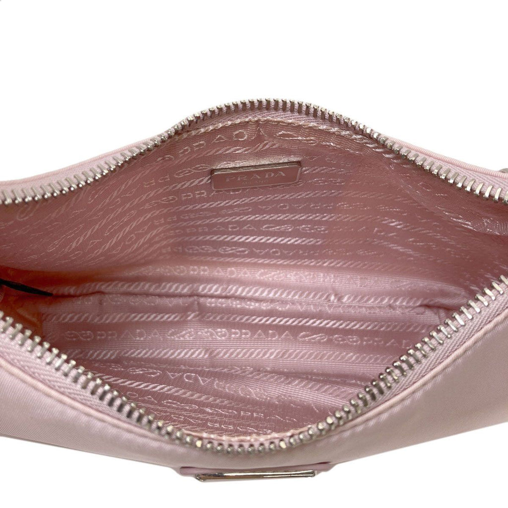 Prada Logo 2-Way Shoulder Bag Nylon — view 5