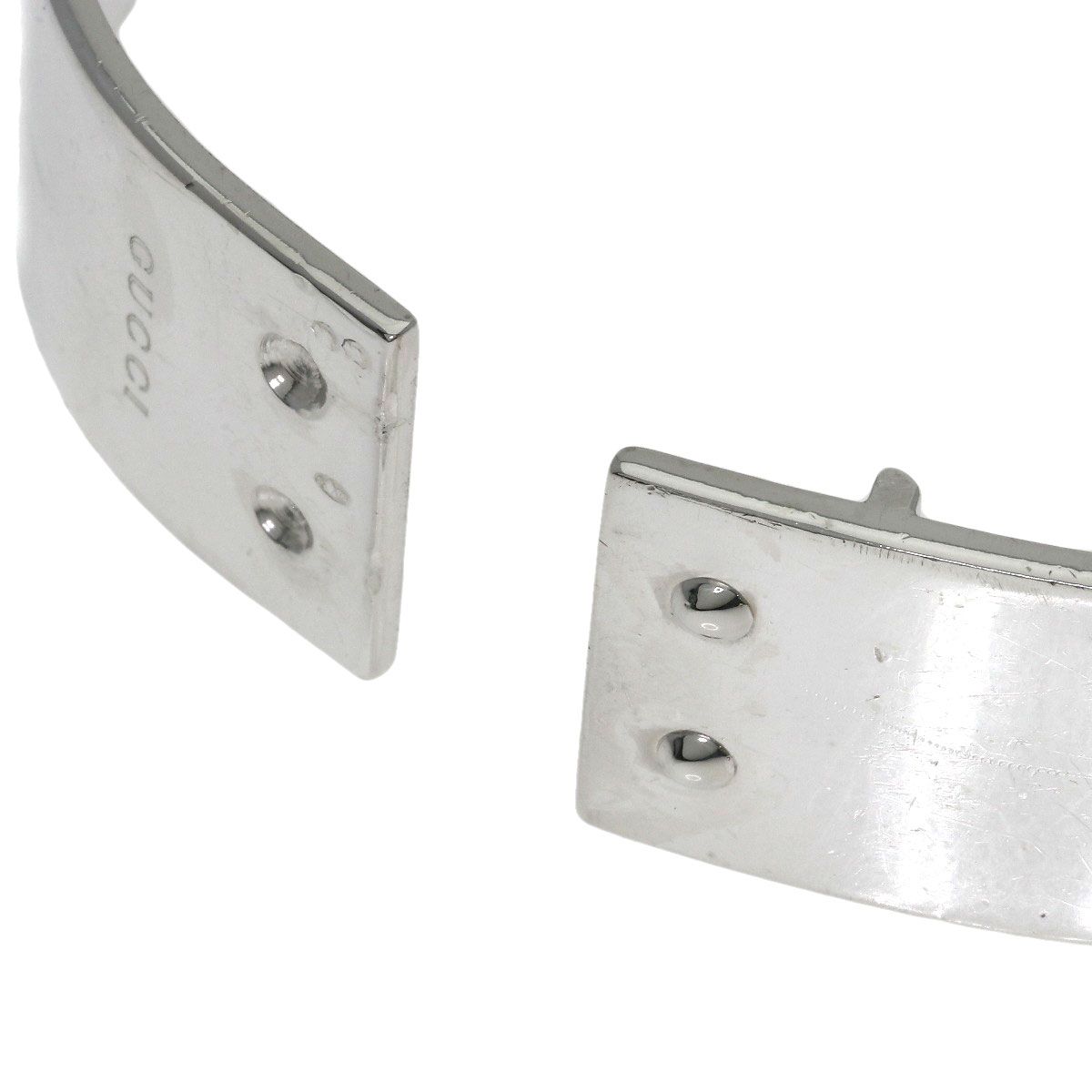 Gucci Logo Bangle Bracelet — view 6