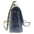 Chanel Diana 22 Chain Shoulder Bag Lambskin Black Gold — view 3