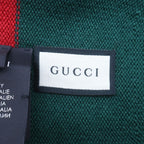 Gucci Double Knit Hat Green Red — view 7