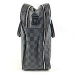 Louis Vuitton Business Bag Overnight Damier Graphite Canvas Black — view 3