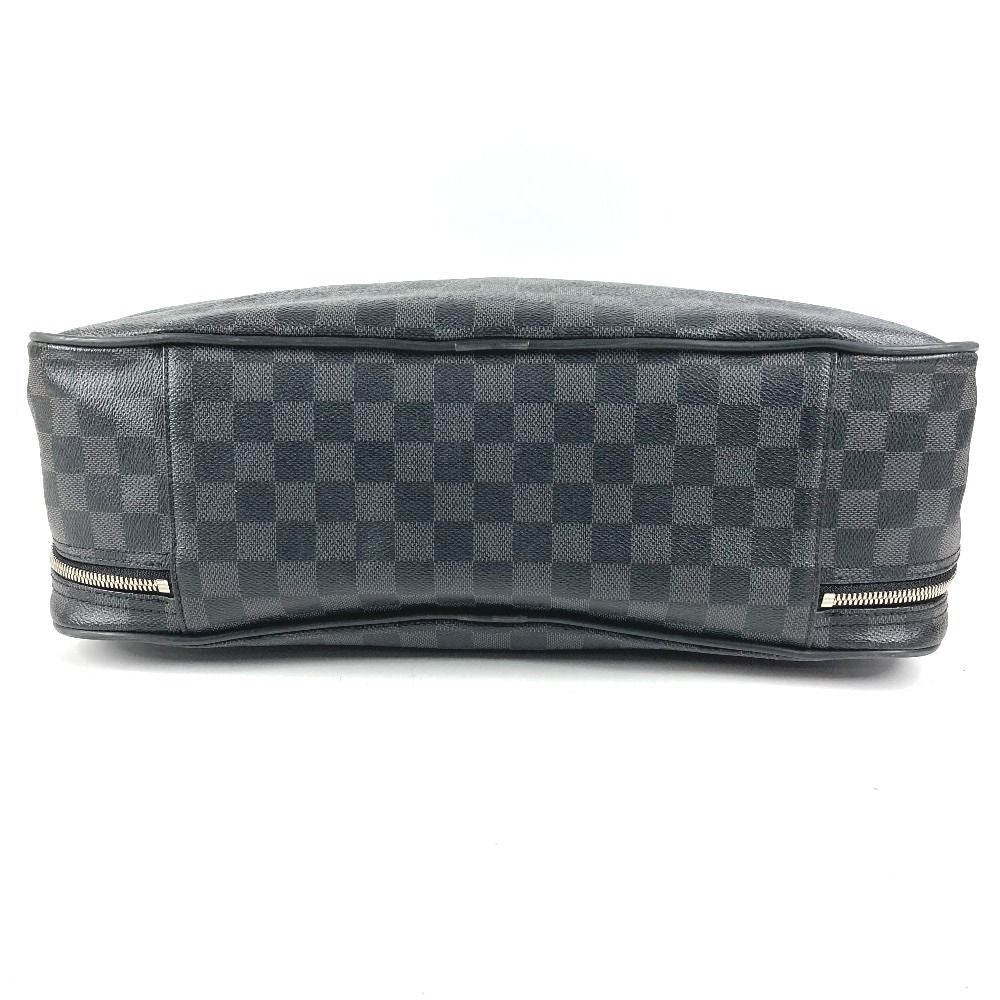 Louis Vuitton Business Bag Overnight Damier Graphite Canvas Black — view 5