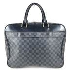 Louis Vuitton Business Bag Overnight Damier Graphite Canvas Black — view 2