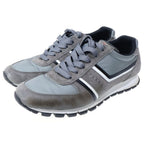 Prada Sport Suede Low Cut Sneakers Shoes Gray — view 2