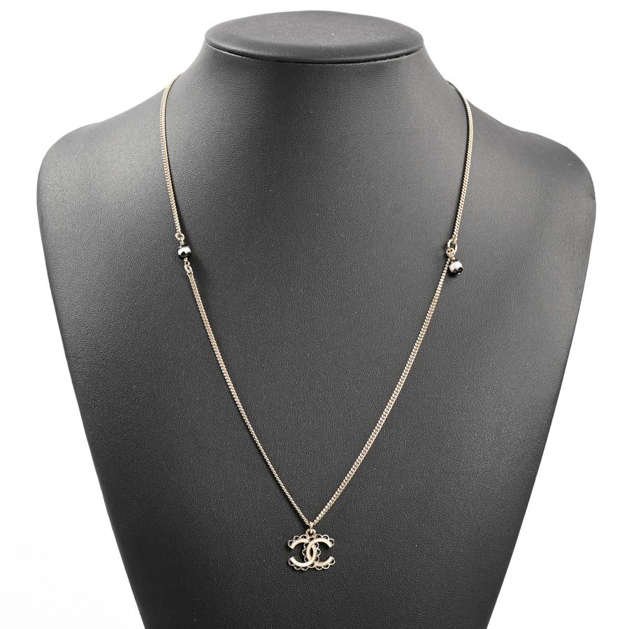 Chanel Necklace Gold — view 7