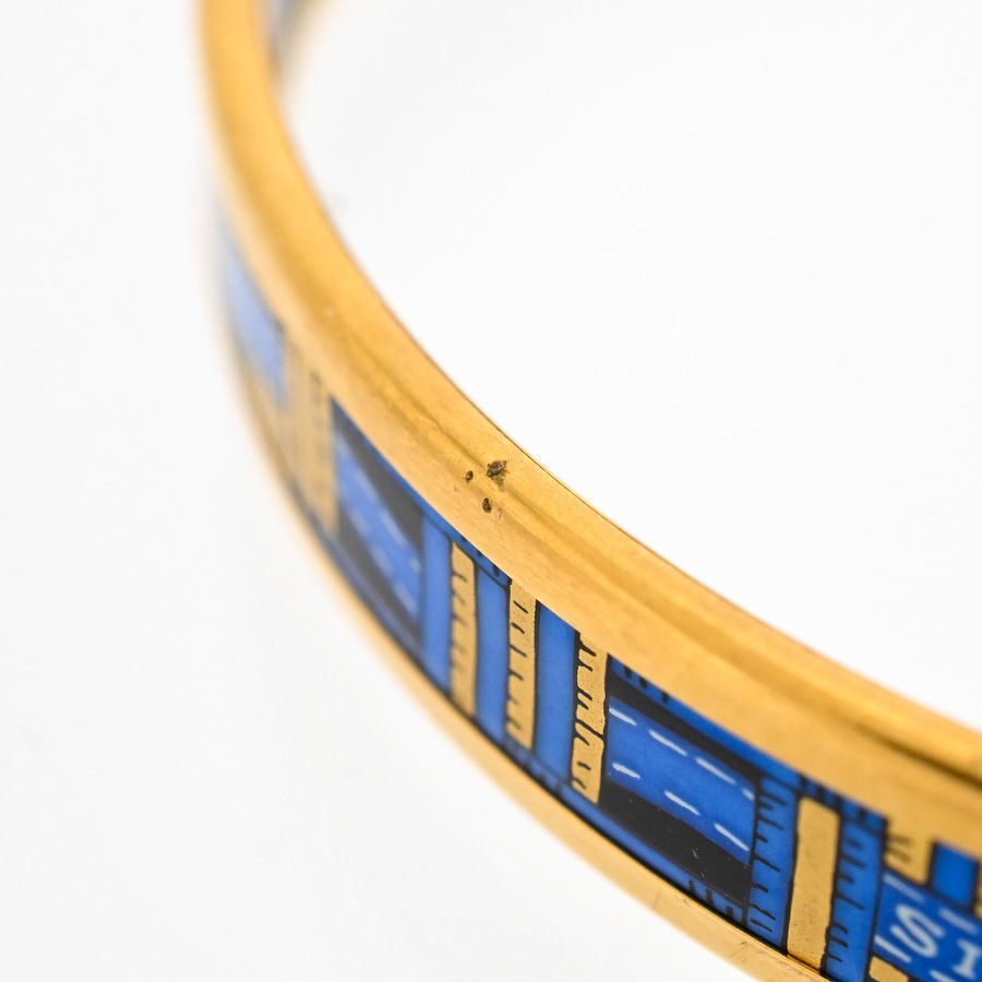 Hermes Bangle Enamel PM Bracelet — view 6