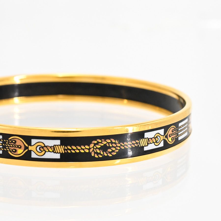 Hermes Bangle Enamel PM Bracelet — view 2