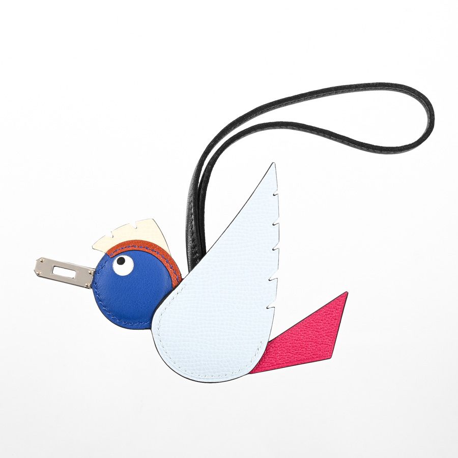 Hermes Charm Birdy Keychain — view 2