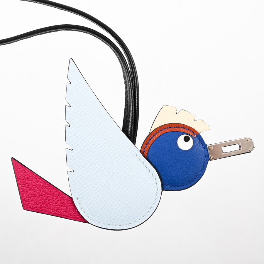 Hermes Charm Birdy Keychain — view 3