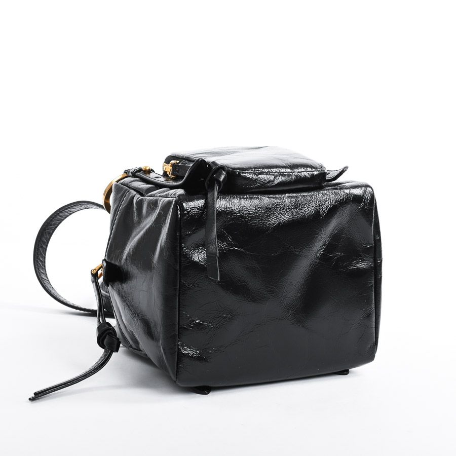 Prada Dangle Leather Top Handle Mini Bag — view 5