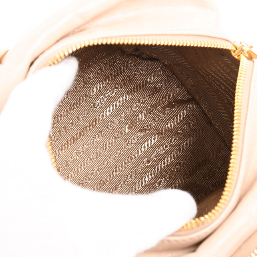 Prada Dangle Leather Top Handle Mini Bag — view 4
