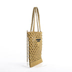 Prada Tote Crochet Totes Green — view 2