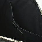 Saint Laurent Clutch Leather Black Silver — view 6