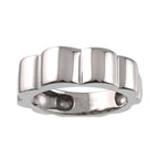 Chanel Profile Camellia Ring 18k WG White Gold 750 — view 2