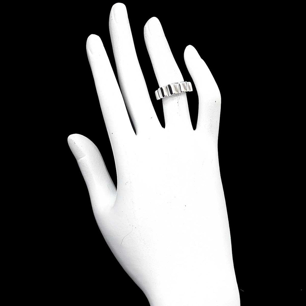 Chanel Profile Camellia Ring 18k WG White Gold 750 — view 8