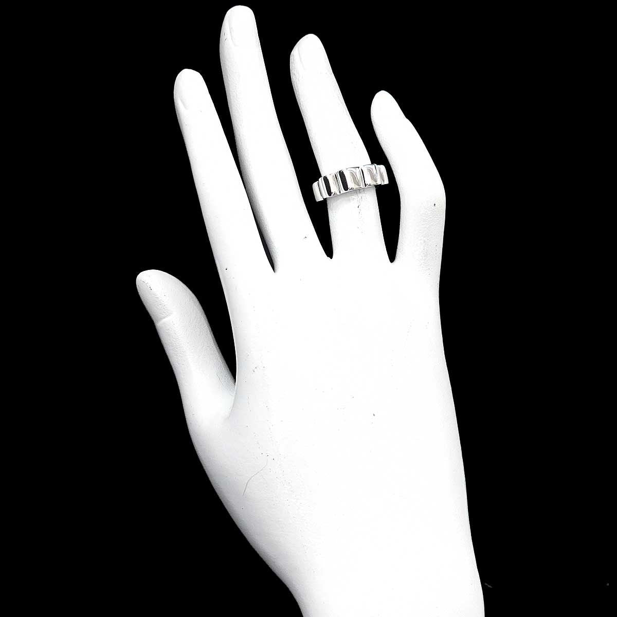 Chanel Profile Camellia Ring 18k WG White Gold 750 — view 8