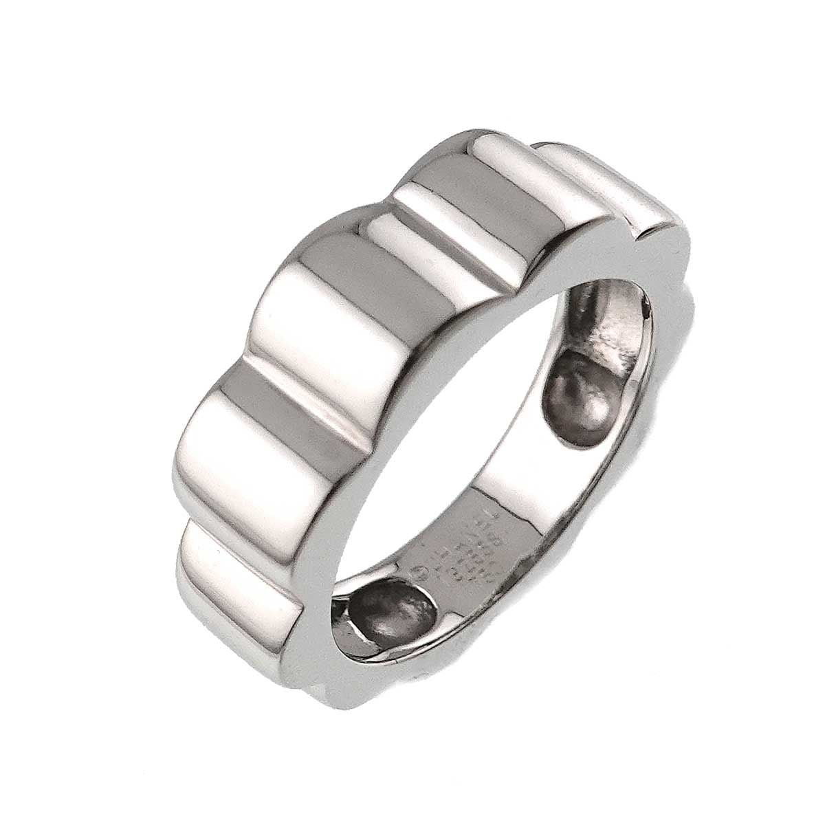 Chanel Profile Camellia Ring 18k WG White Gold 750 — view 5
