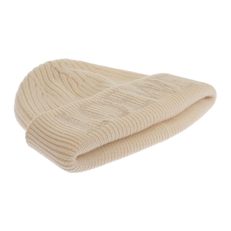 Loewe Beanie Knit Cap Hat Wool Ivory White Going Out Travel — view 3