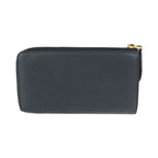 Louis Vuitton Taurillon Portefeuille Comet Black Gold Leather Zip Around Wallet — view 2