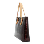 Louis Vuitton Monogram Vernis Brentwood Tote Leather Amarante — view 3