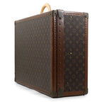 Louis Vuitton Monogram Alzer 65 Trunk Case Bag Brown — view 3