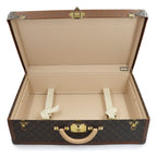 Louis Vuitton Monogram Alzer 65 Trunk Case Bag Brown — view 6