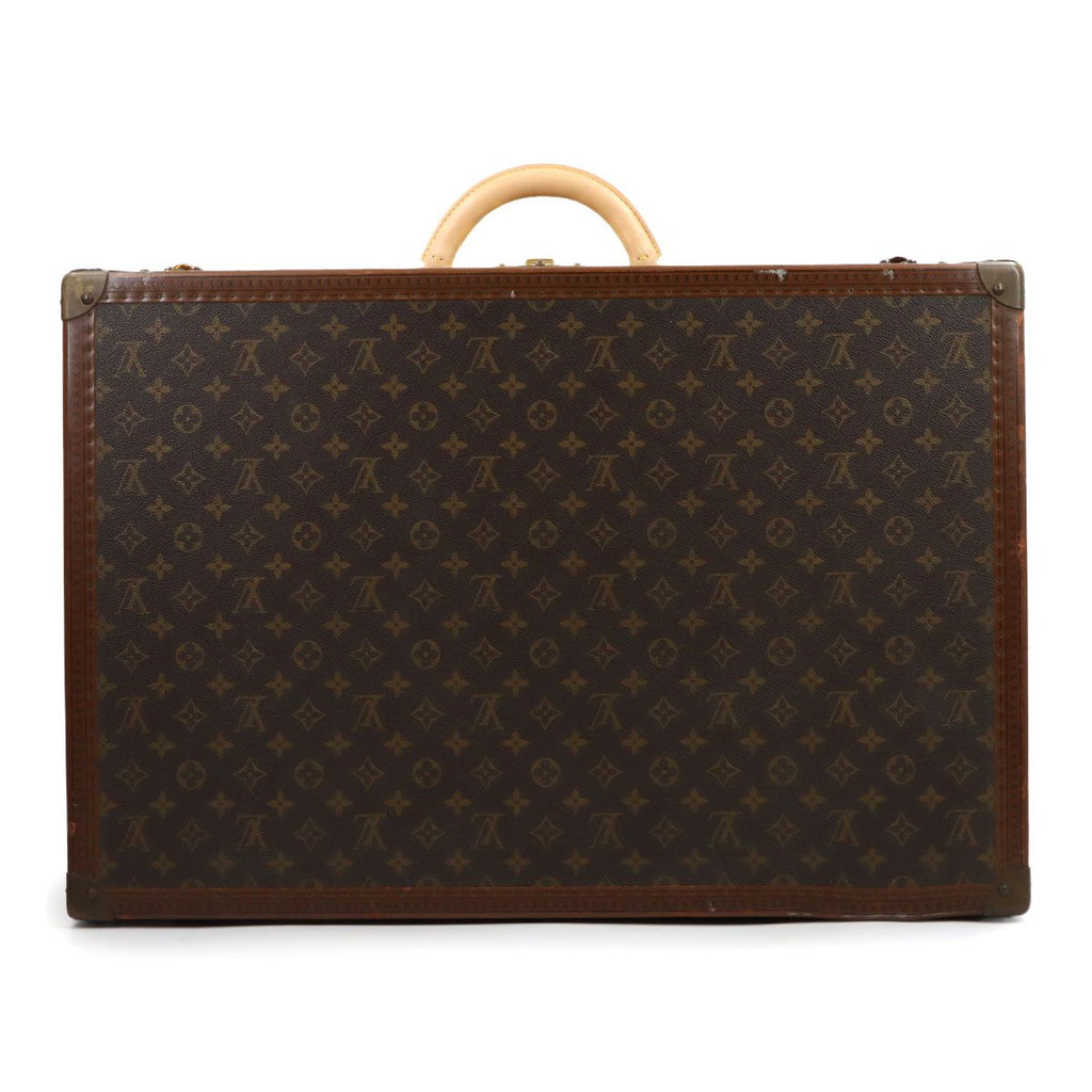 Louis Vuitton Monogram Alzer 65 Trunk Case Bag Brown — view 2