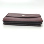 Hermes Card Case Series Leather Rouge Ash Silver — view 4