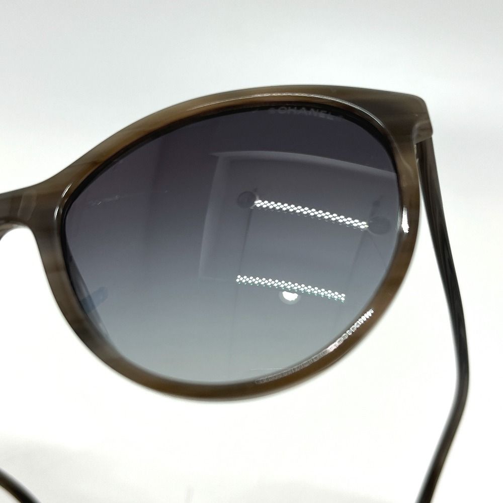 Chanel Sunglasses Gradient Acetate Gray Eyewear — view 7