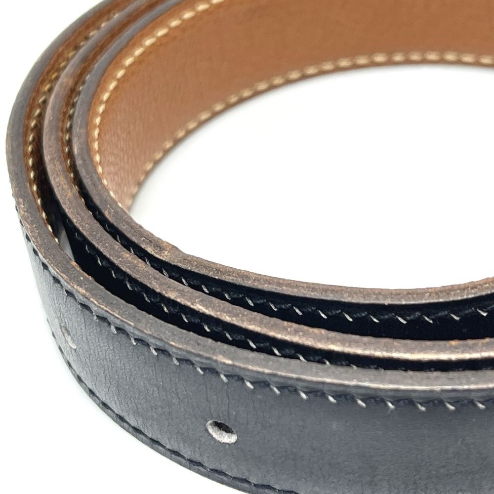 Hermes Belt Only Box Calf Black — view 8