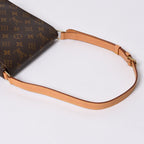 Louis Vuitton Monogram Musette Salsa Shoulder Bag Brown Vachetta Leather Gold — view 6