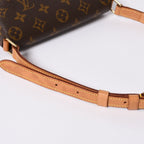 Louis Vuitton Monogram Musette Salsa Shoulder Bag Brown Vachetta Leather Gold — view 5
