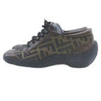 Fendi Zucca Pattern Sneakers Brown 36 — view 2