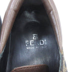 Fendi Zucca Pattern Sneakers Brown 36 — view 7