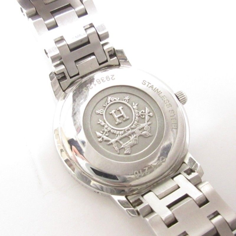 Hermes Clipper Watch Quartz White Dial — view 6
