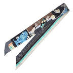 Hermes Grand Thetre Nuveau All Over Pattern Scarf — view 2