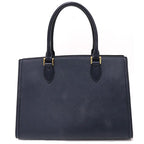 Prada Sapphia Leather Handbag Strap Navy Baltico — view 2