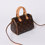 Louis Vuitton Nano Speedy 2-Way Shoulder Bag Monogram — view 3