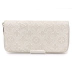 Louis Vuitton Taurillon Climbing Zippy Wallet Vertical Chalk White — view 3