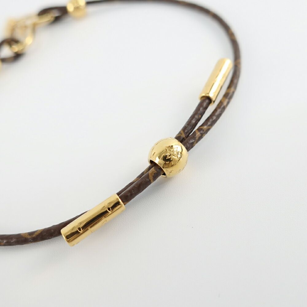Louis Vuitton Bracelet Fall in Love Monogram Brown Gold — view 4