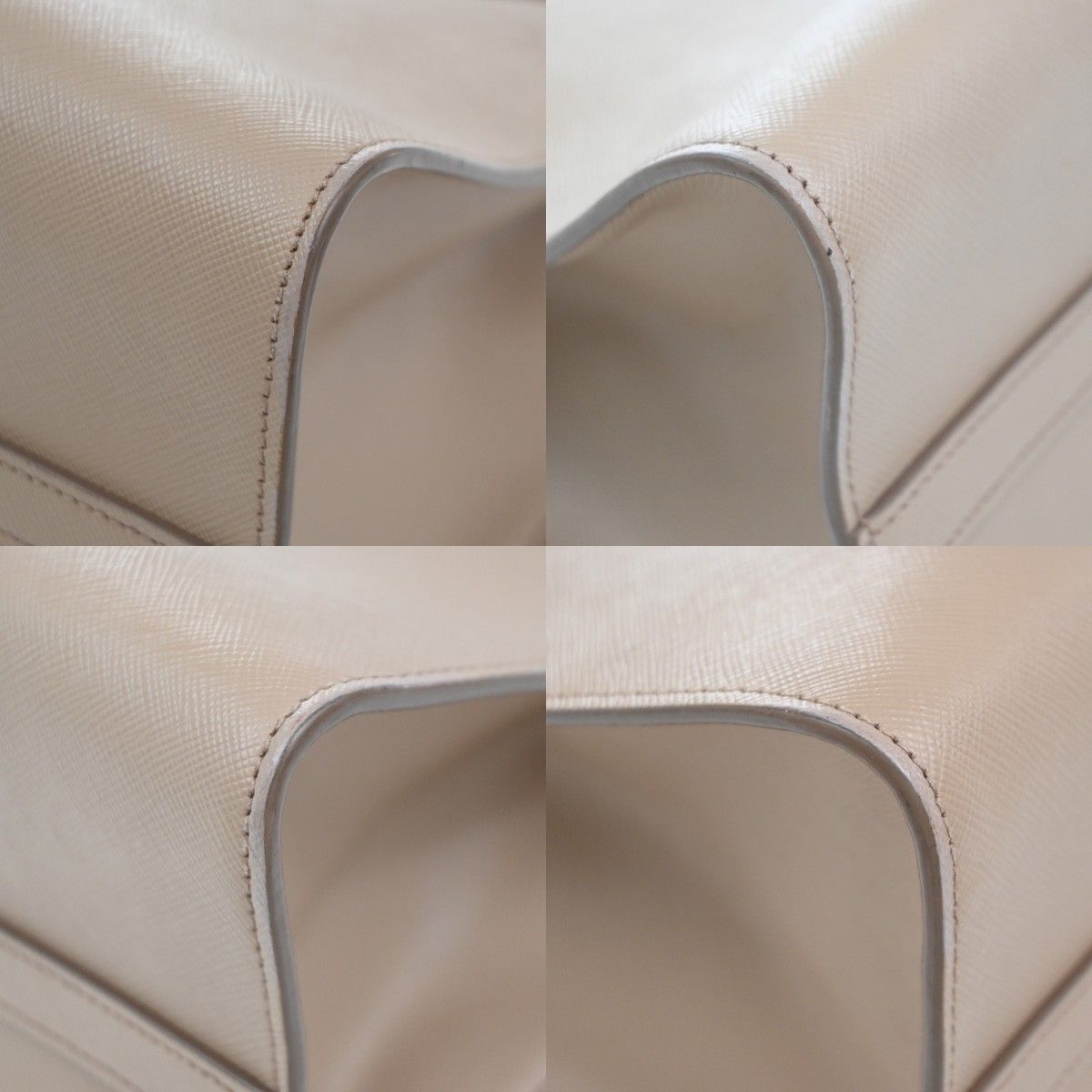 Prada Galleria Saffiano Shoulder Handbag 2-Way Pink Leather — view 8