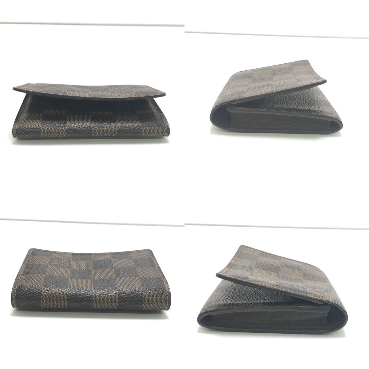 Louis Vuitton Card Case Damier Business Holder Brown — view 3