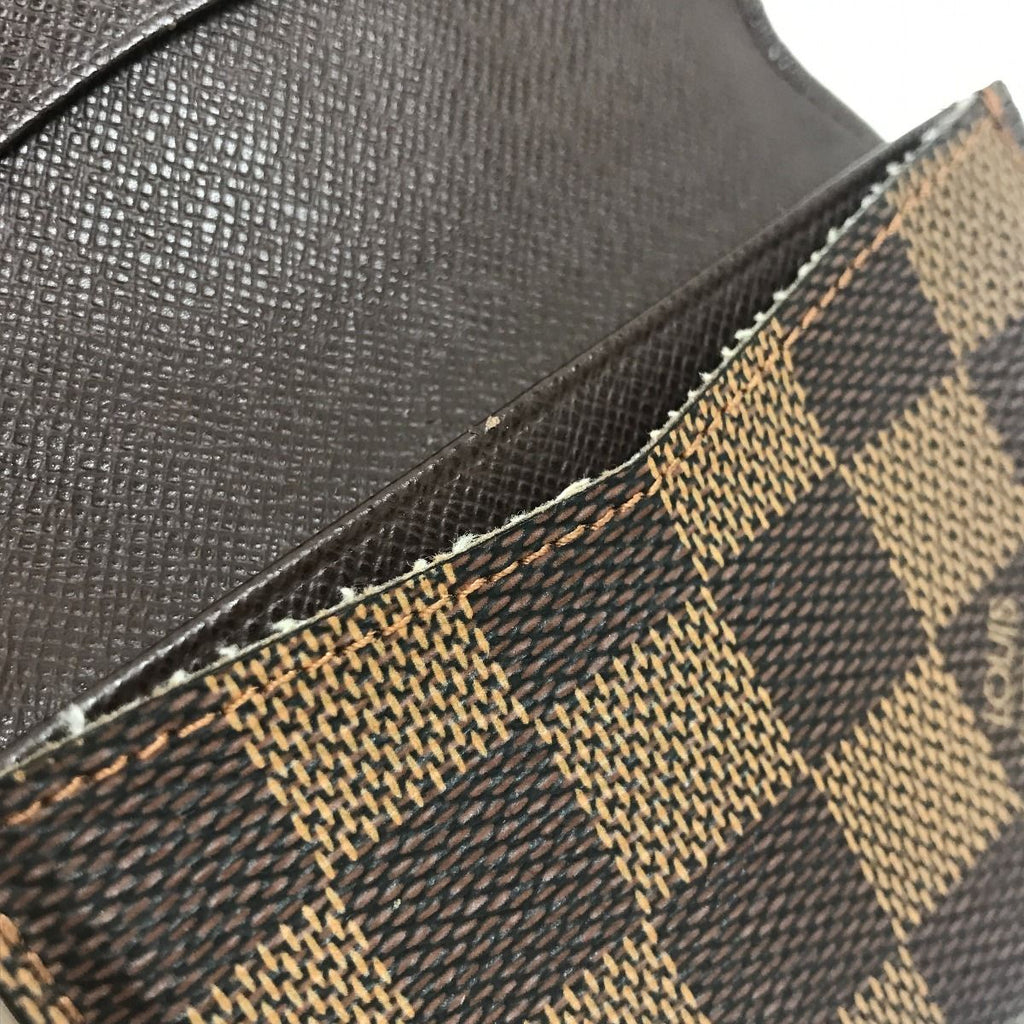 Louis Vuitton Card Case Damier Business Holder Brown — view 9