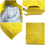 Bottega Veneta Tote Yellow Intrecciato — view 4
