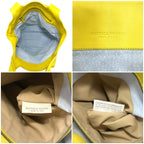 Bottega Veneta Tote Yellow Intrecciato — view 6