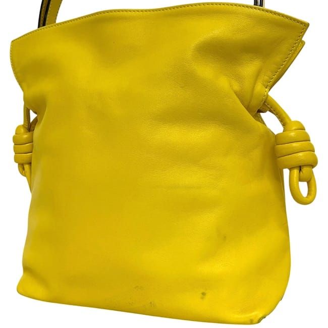 Loewe 2-Way Bag Flamenco Knot Yellow — view 8